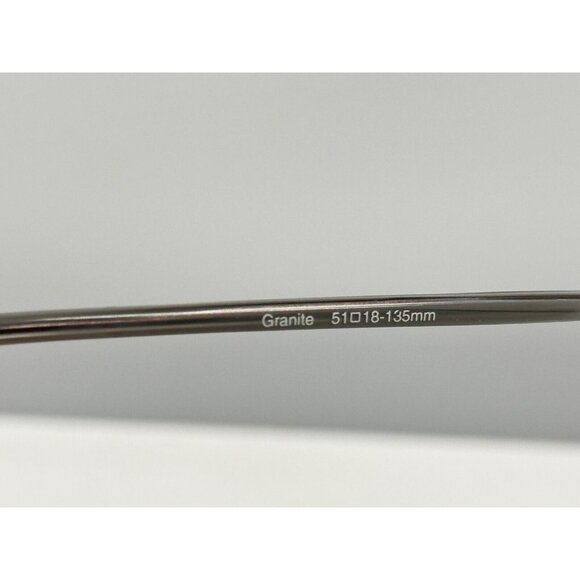 Eddie Bauer Arlington Granite Eyeglasses Frame Silver/gray 51-18–135 (LE-1) - Picture 10 of 11